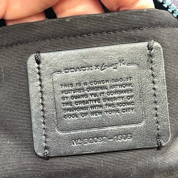 Coach Crossbody Bag X Rexy By Guang Yu Purse Shoulder Strap VGC 🖤 - Picture 5 of 11